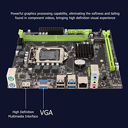 LGA 1151 - Placa base H310B Micro ATX para computadora de escritorio, soporte LGA 1151 6 7 8 9Gen, disco duro M.2, DDR4, SATA3.0, USB3.0, para tarjeta de red Realtek811 Gigabit - Imagen 2