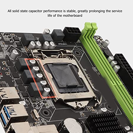 LGA 1151 - Placa base H310B Micro ATX para computadora de escritorio, soporte LGA 1151 6 7 8 9Gen, disco duro M.2, DDR4, SATA3.0, USB3.0, para tarjeta de red Realtek811 Gigabit - Imagen 4