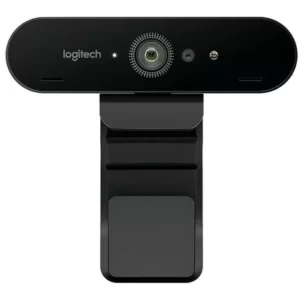 Cámara web Logitech Brio 4K 90FPS color negro