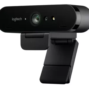 Cámara web Logitech Brio 4K 90FPS color negro