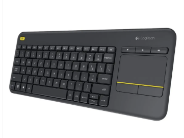Teclado Inalambrico Smar Tv Logitech K400 Plus Touch 920 /vc Color Del Teclado Negro Idioma Español