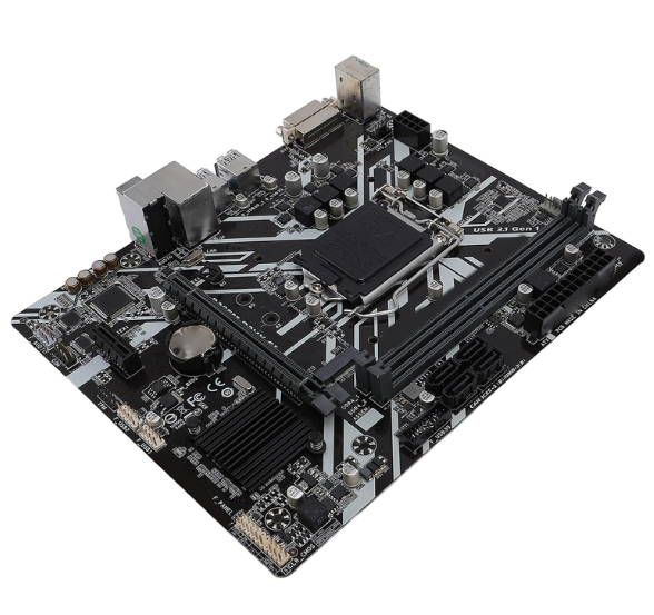 B365M D2VX SI M ATX placa base, compatible con LGA 1151 Socket 9ª 8ª generación Core i9 i7 i5 i3 Celeron, con salida DVI 2 ranuras DDR4 32GB de memoria, para juegos de diseño del hogar