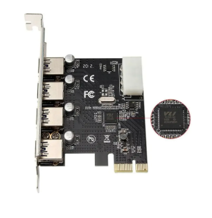 Tarjeta Pci Express A Usb 3.2 X4 Puertos Usb Pci-e +sata - Imagen 4